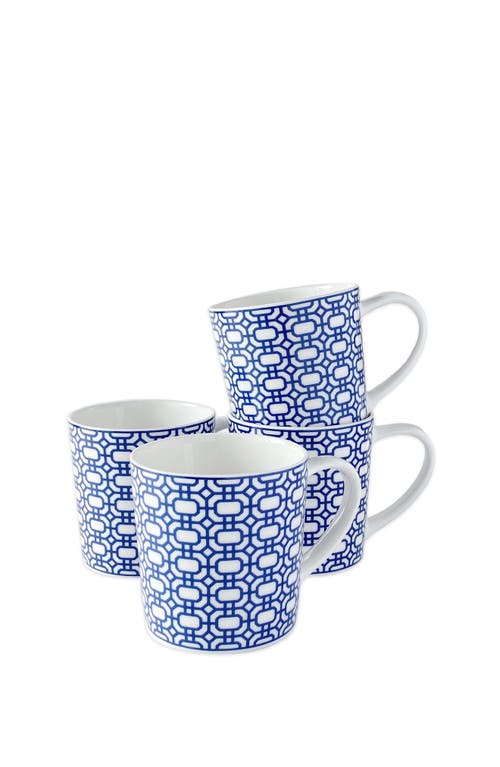 Caskata Newport Garden Gate Mug In Blue