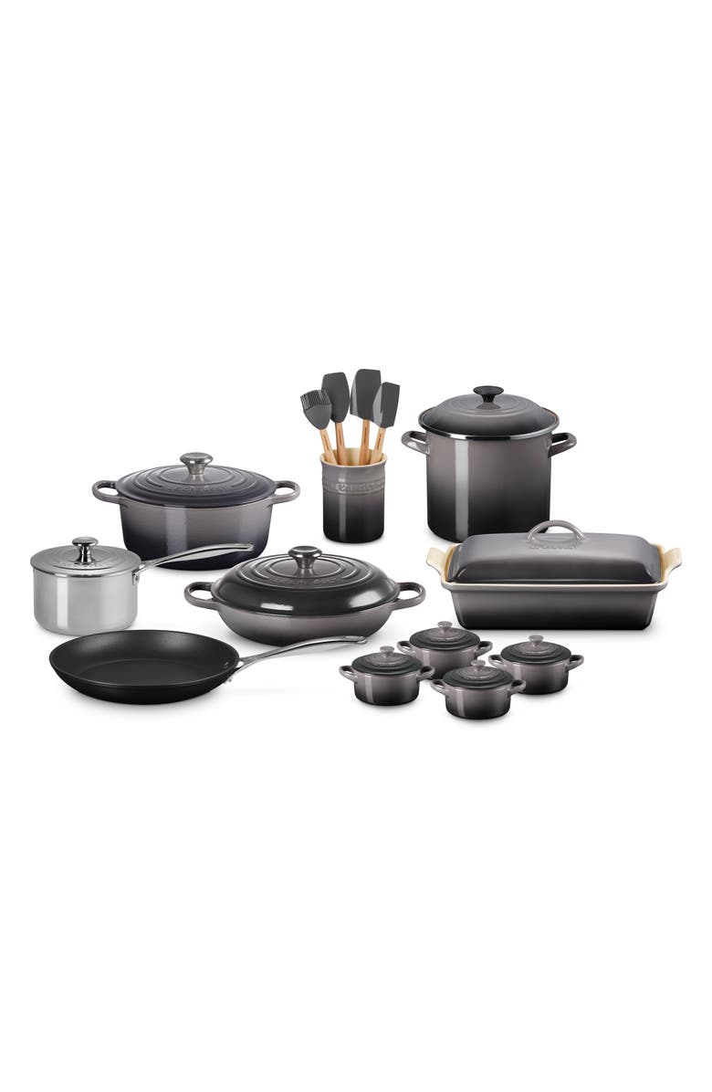 Le Creuset 20-Piece Mixed Material Cookware Set, Alternate, color,