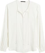 KOBI HALPERIN Eliza Silk Blend Button-Up Top