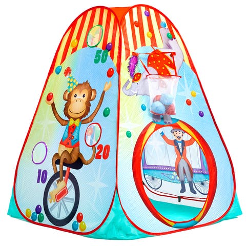 Pop it up Circus Activity Play Tent
