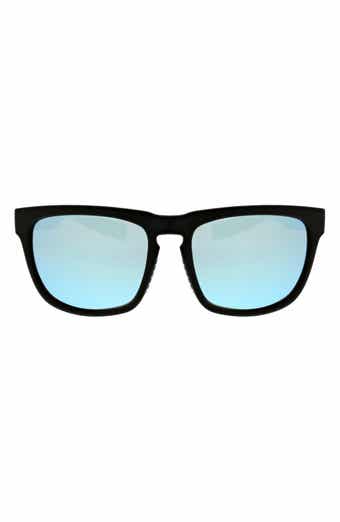 Hurley Modern 56mm Polarized Square Sunglasses