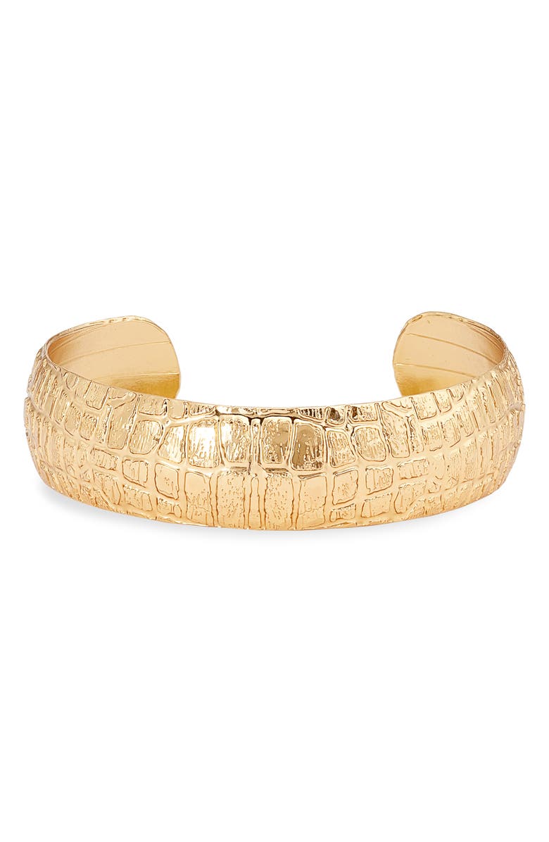 Gas Bijoux Wild Medium Cuff Bracelet, Main, color, 