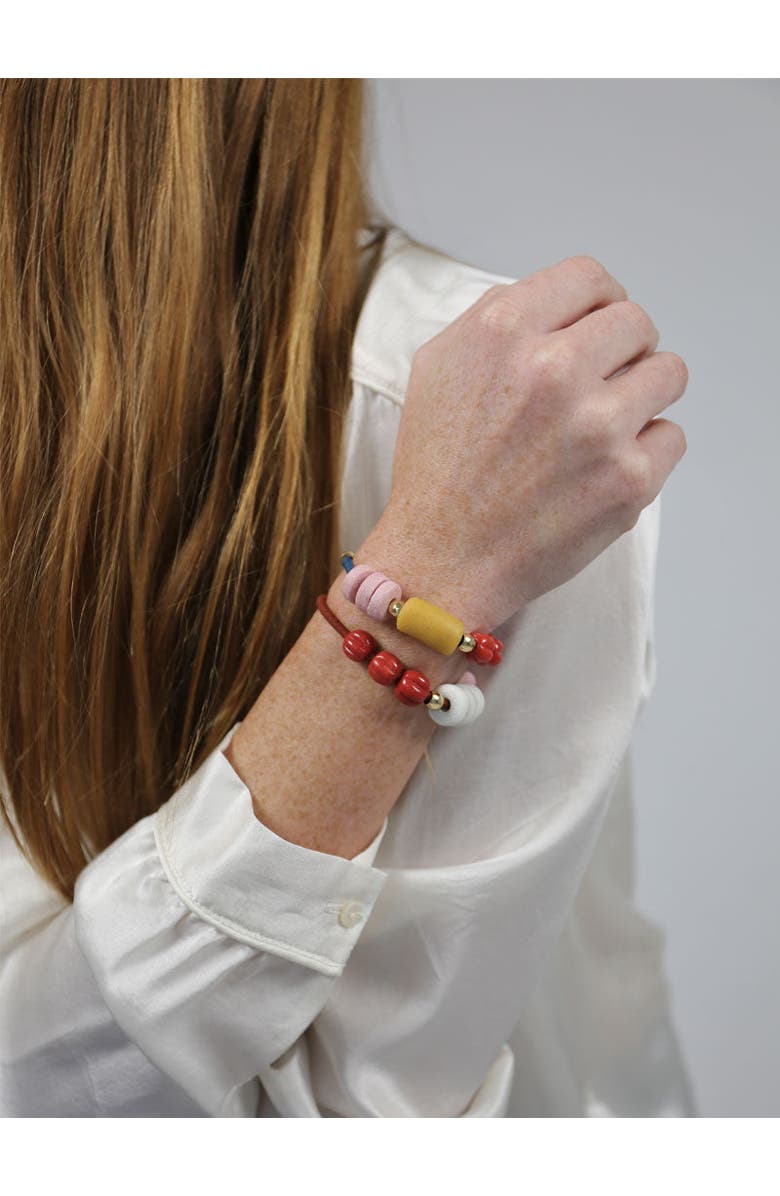 By Lilla Nolita Capsule Bracelet Hairtie, Alternate, color, Multi