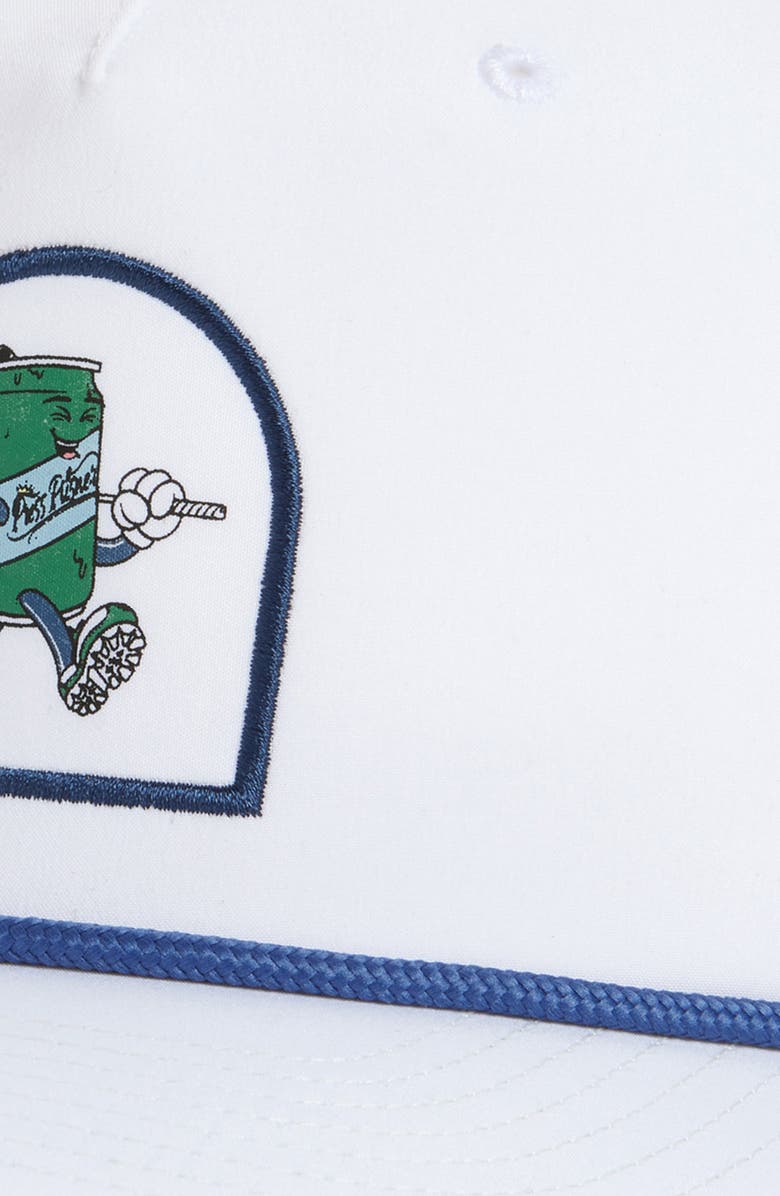 Swannies Press Snapback Baseball Cap, Alternate, color, White