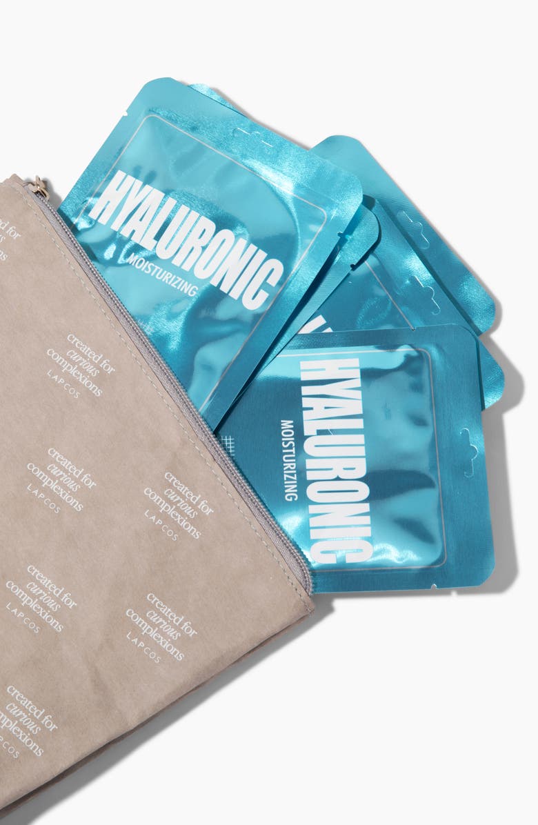 LAPCOS Derma Hyaluronic Acid Hydrating Sheet Mask, Alternate, color, Blue