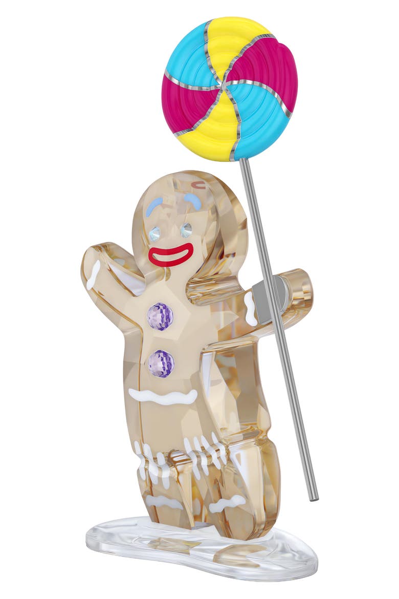 Shrek Gingy Crystal Figurine, Alternate, color, WHITE