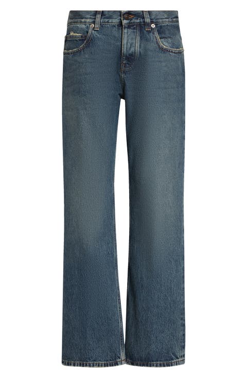 Regular Fit Distressed Jeans (Dirty Vintage Blue)