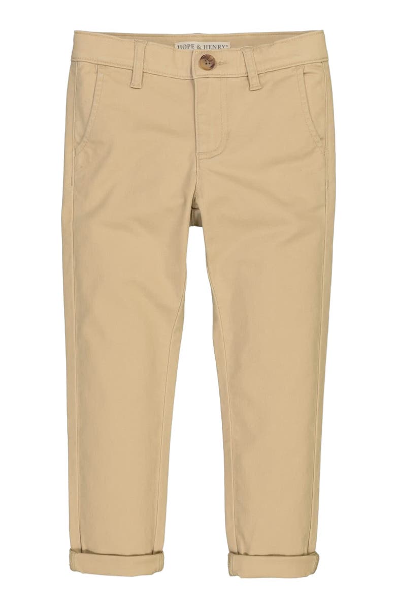 Hope
Henry Kids
Organic Skinny Stretch Twill Chino Pant, Alternate, color, Skinny Stretch Khaki