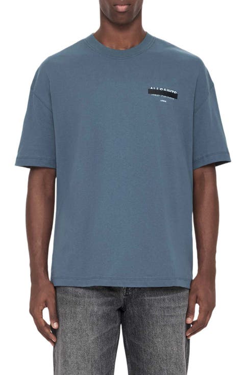 Redact Mock Neck Graphic T-Shirt