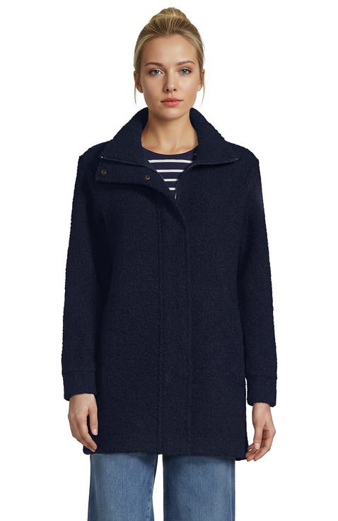 Boucle Fleece Coat
