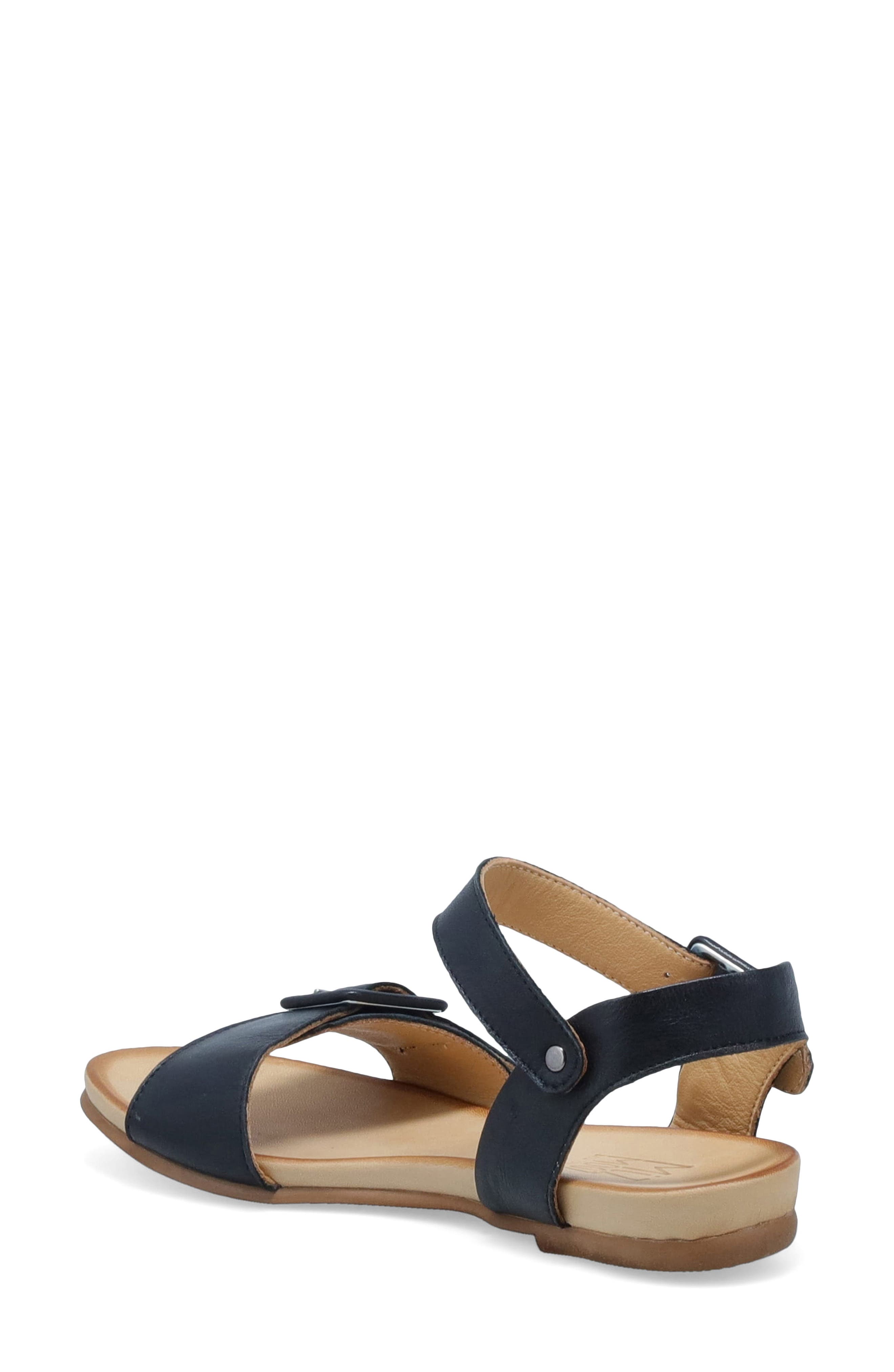 Miz Mooz Tatum Ankle Strap Sandal, Alternate, color, Black