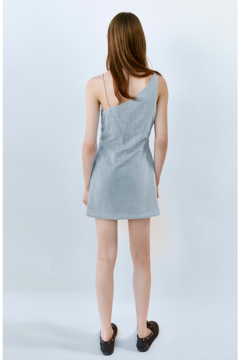 Phoebe One Shoulder Minidress, Alternate, color, SKY BLUE
