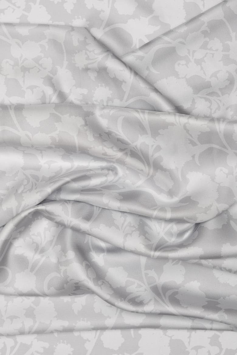 Regina - Silk Scarf Shawl for Women, Alternate, color, Silver Pearl