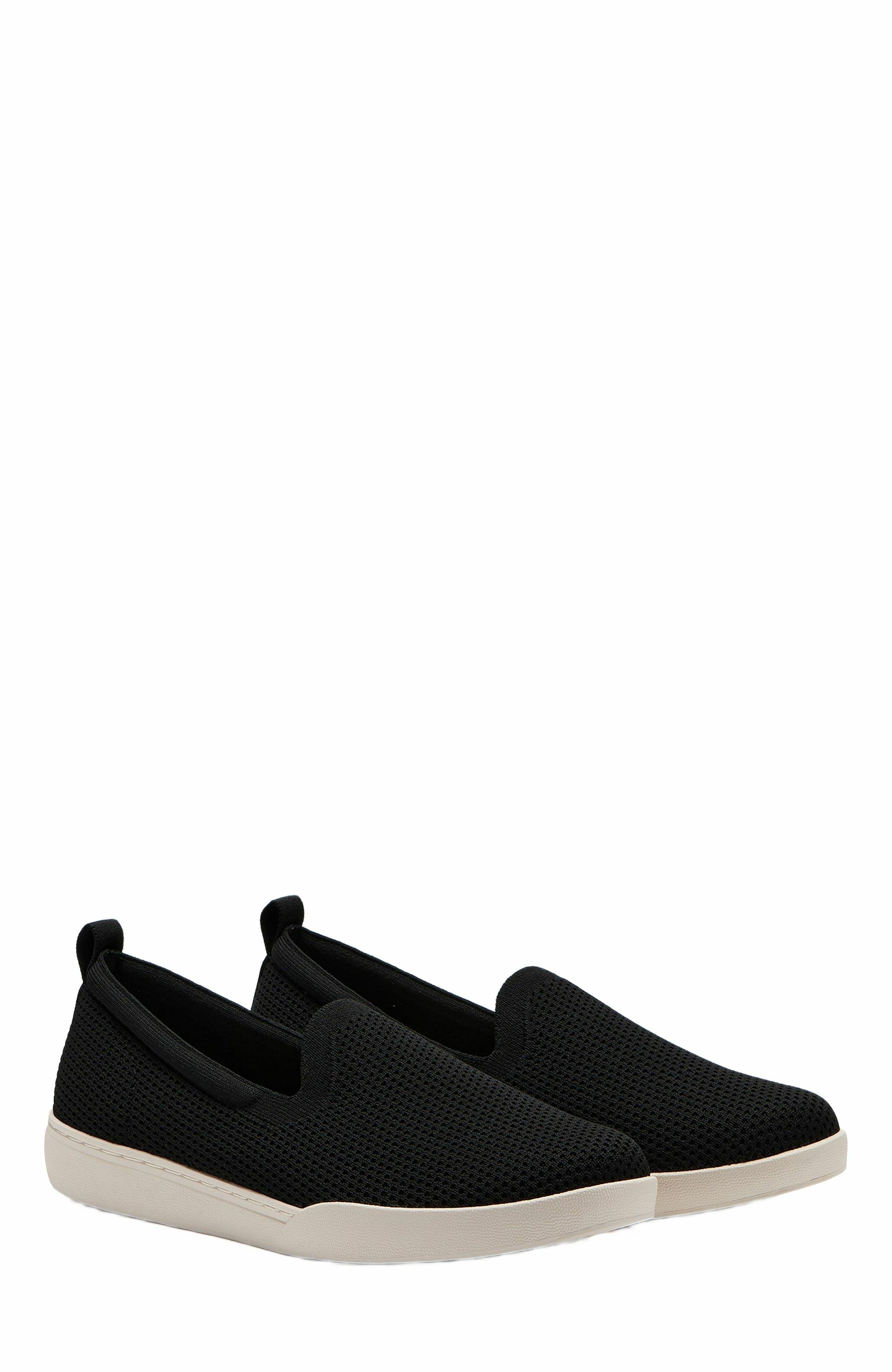ABEO Encore Knit Slip On, Alternate, color, Black - Metatarsal