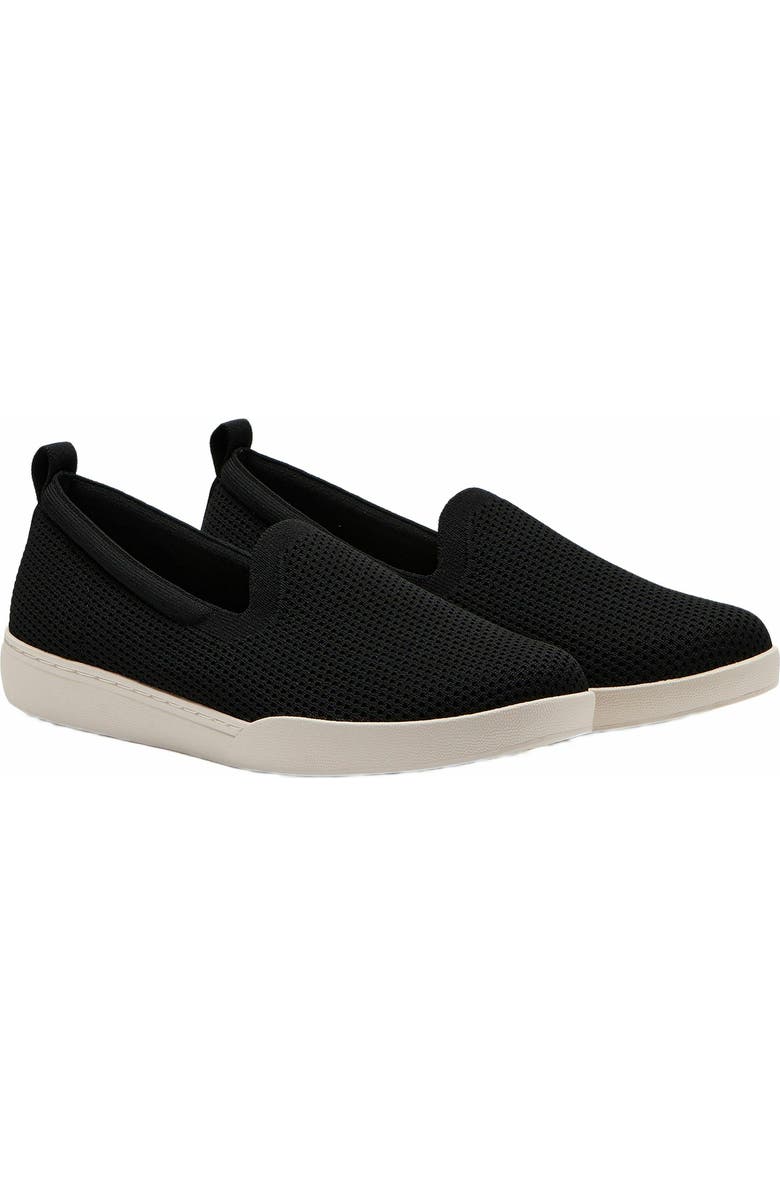 ABEO Encore Knit Slip On, Alternate, color, Black - Metatarsal