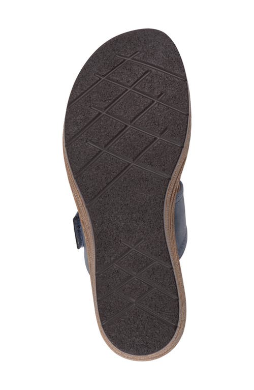 Gc Shoes Meli Comfort Wedge Sandal In Blue