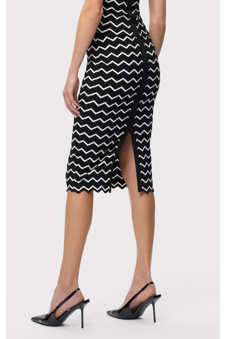 The Giana Skirt, Alternate, color, ALABASTER BLACK