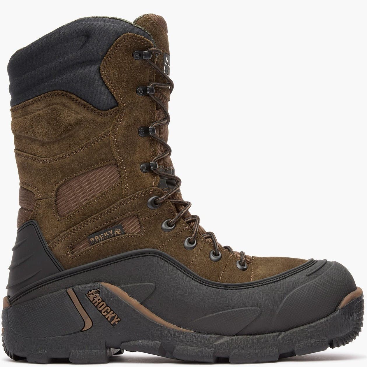 Waterproof Padded 1200G Boot, Main, color, BROWN