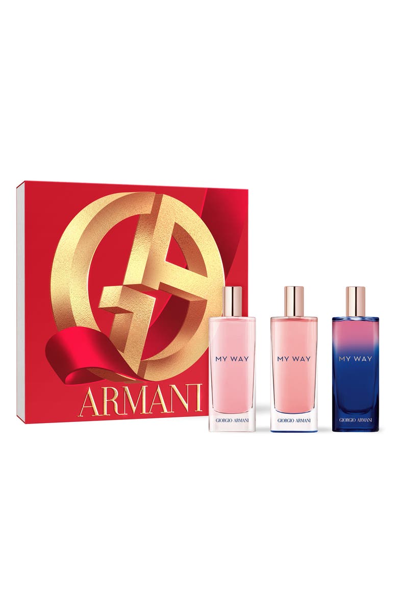 ARMANI beauty My Way 3-Piece Holiday Fragrance Gift Set $141 Value, Alternate, color, 