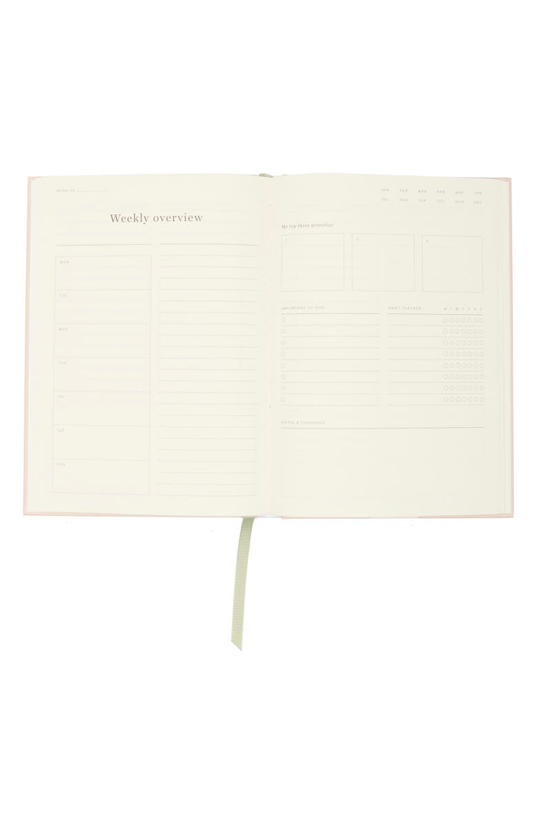 Papier Italian Summer 16-Week Undated Daily Planner, Alternate, color, Medium Blue