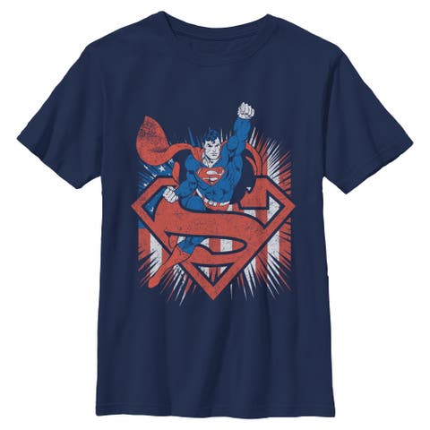 Boy's Superman Festive Pose  Graphic T-Shirt