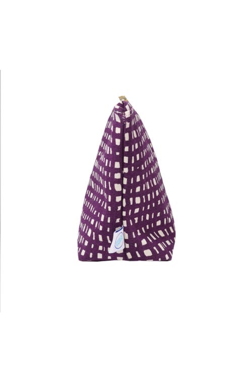 Dance Happy Ivy Cosmetic Bag In Italian Plum