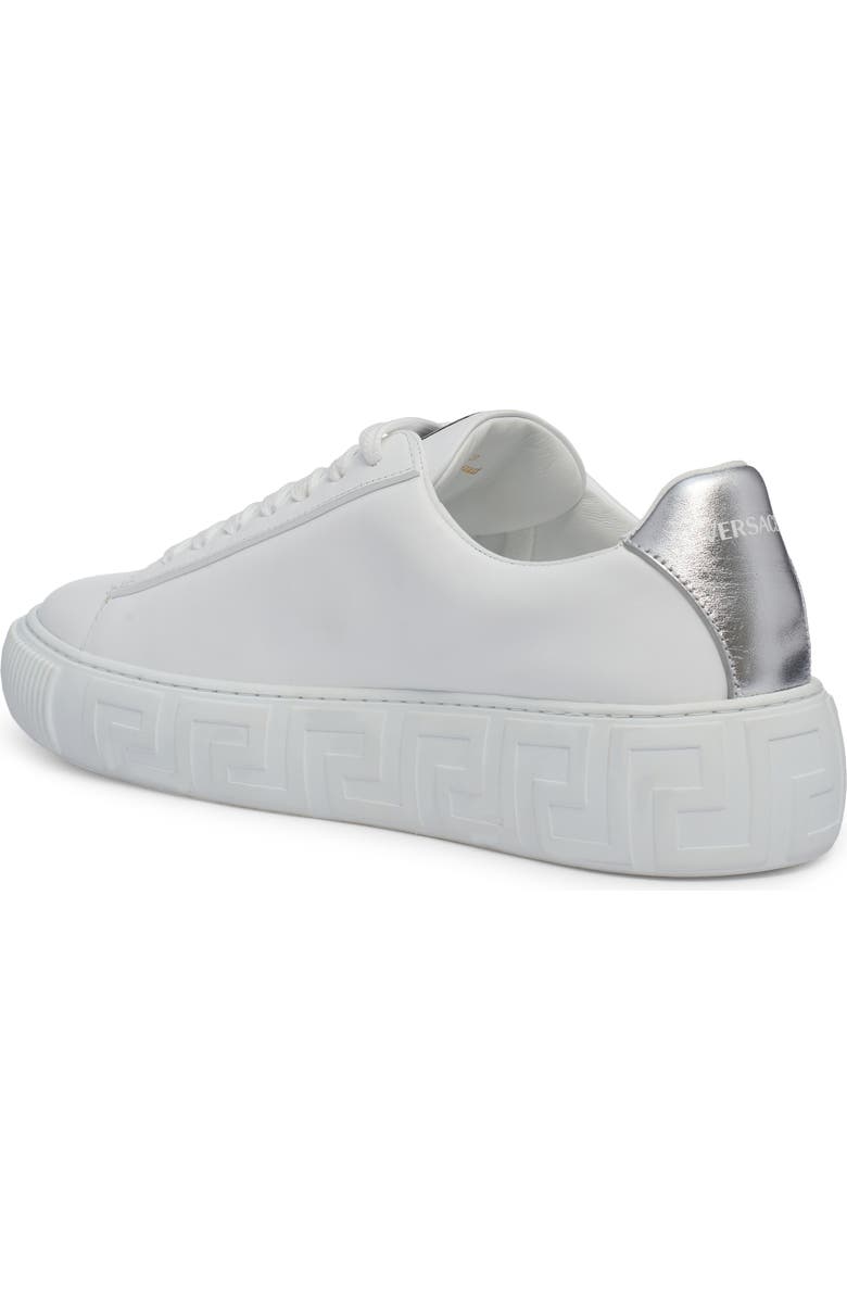 Versace La Greca Logo Low Top Sneaker, Alternate, color,