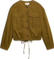 M&S Collarless Jacket
