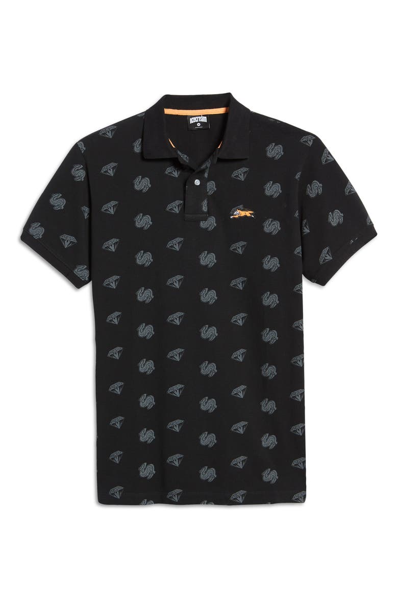 Men's Cash Rule Polo, Alternate, color, BLACK