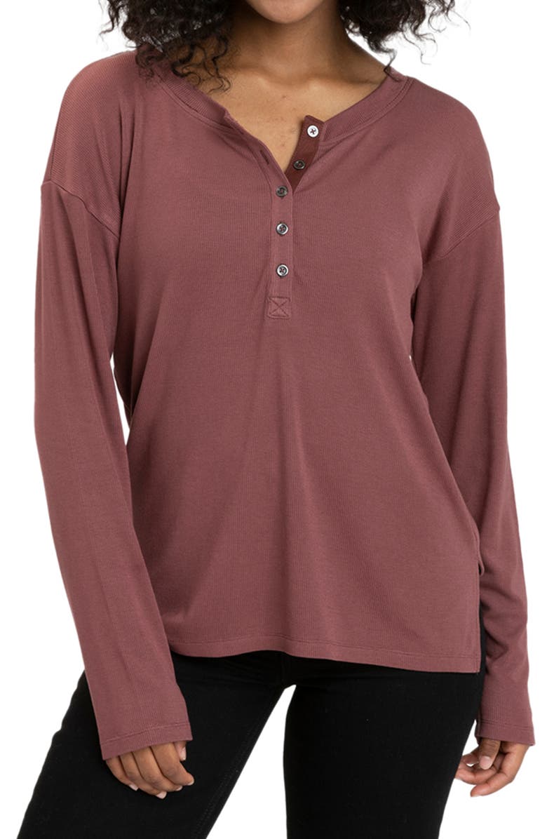 Threads 4 Thought Ulla Rib Henley, Main, color,