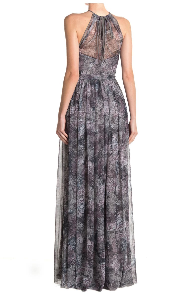 Amsale Tamara Gathered Gown, Alternate, color, 