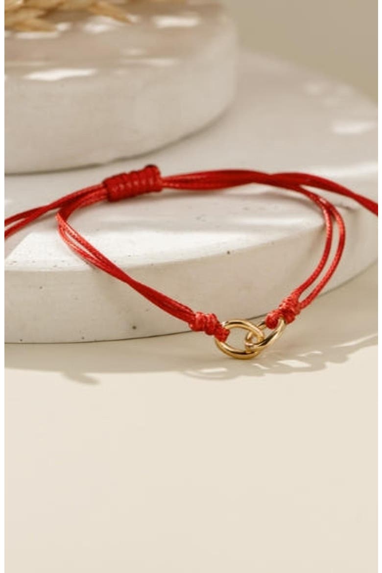 Thread of Friendship - Set of 2 bracelets, Alternate, color, Gold
