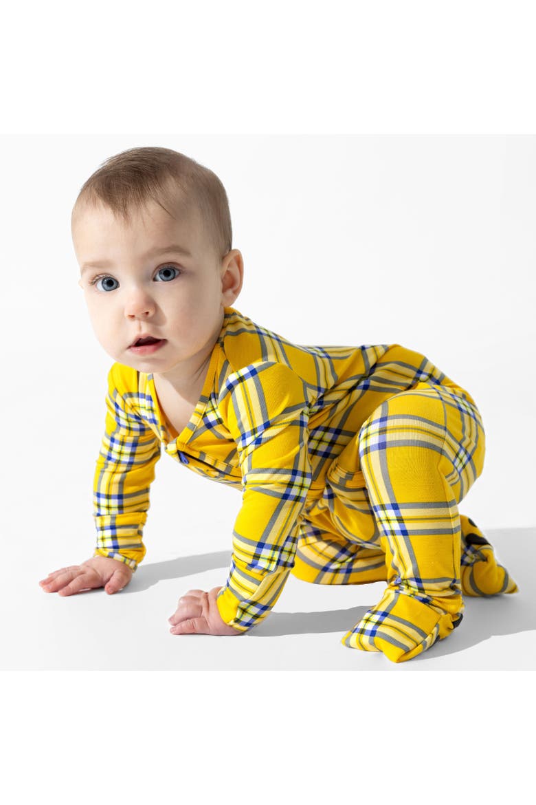 Baby Clueless Total Betty Plaid Convertible Footie, Alternate, color, Clueless Total Betty Plaid