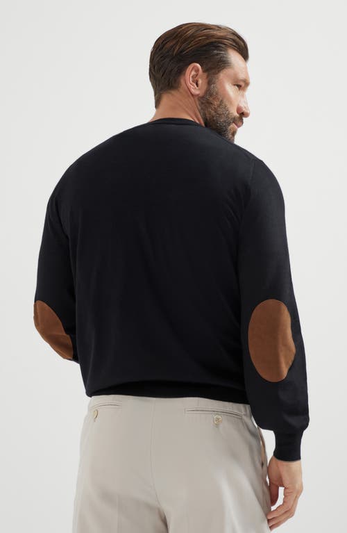 Brunello Cucinelli Lightweight Sweater With Patches