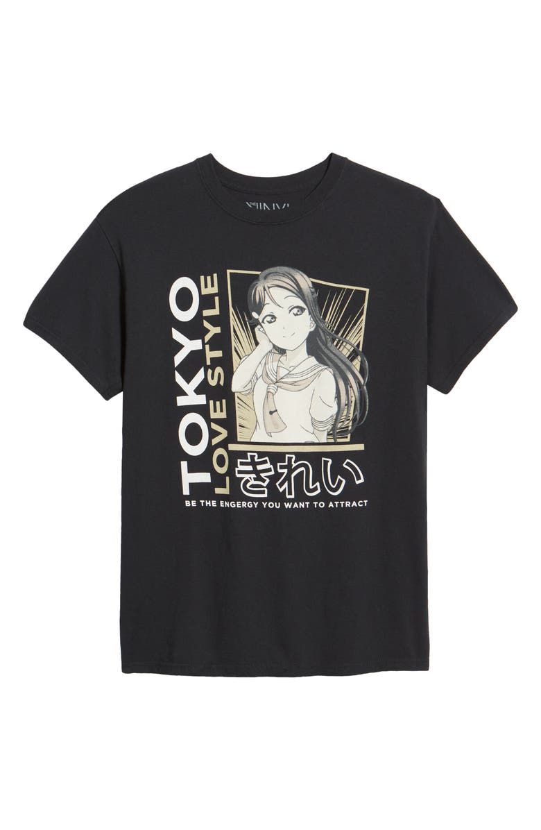 Vinyl Icons Tokyo Animé Cotton Graphic Tee, Alternate, color,