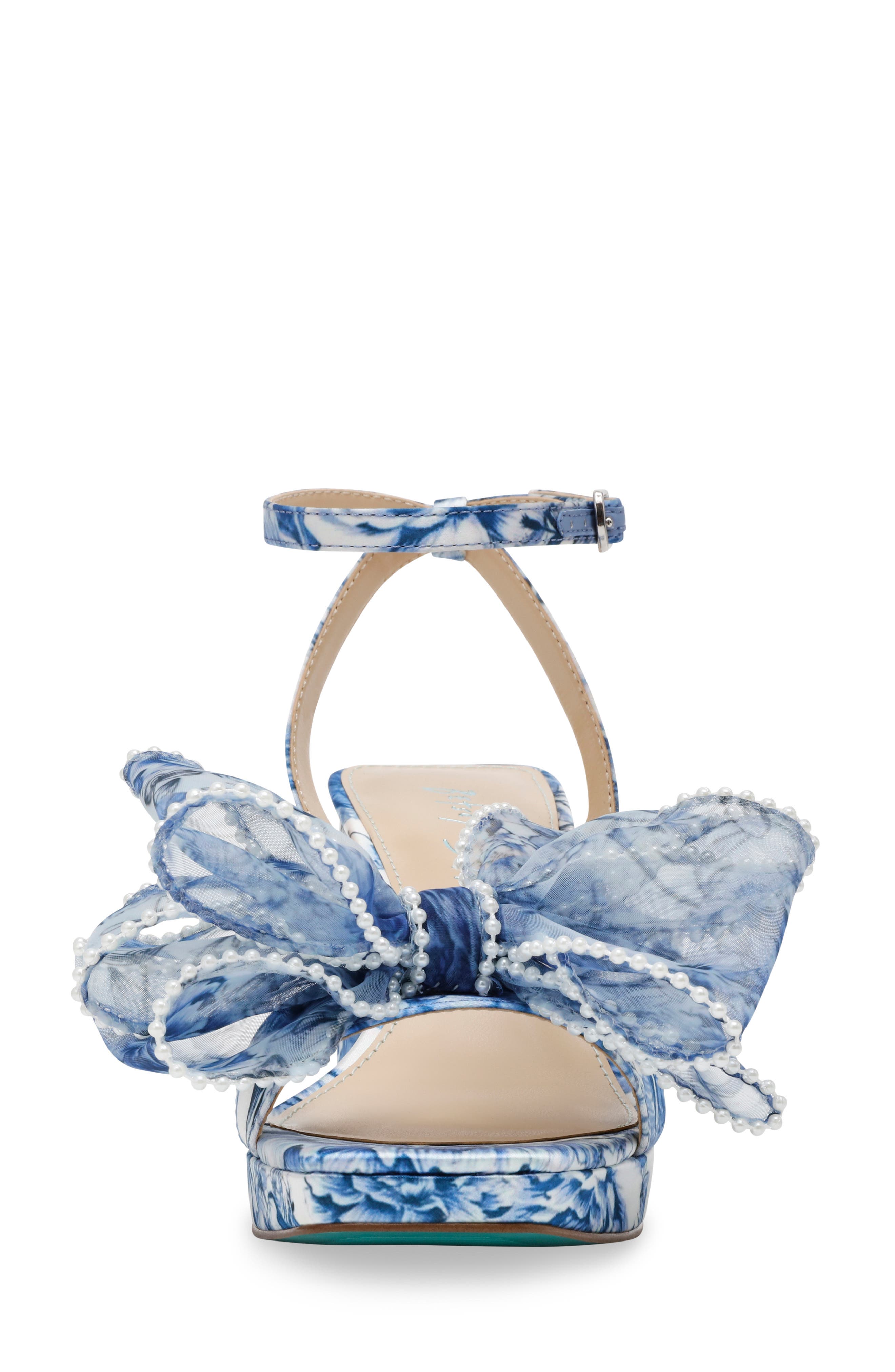 Betsey Johnson Duke Ankle Strap Platform Sandal, Alternate, color, 