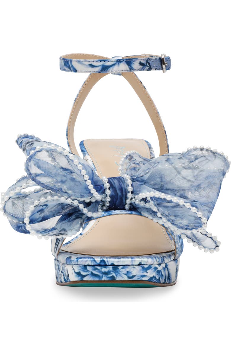 Betsey Johnson Duke Ankle Strap Platform Sandal, Alternate, color,