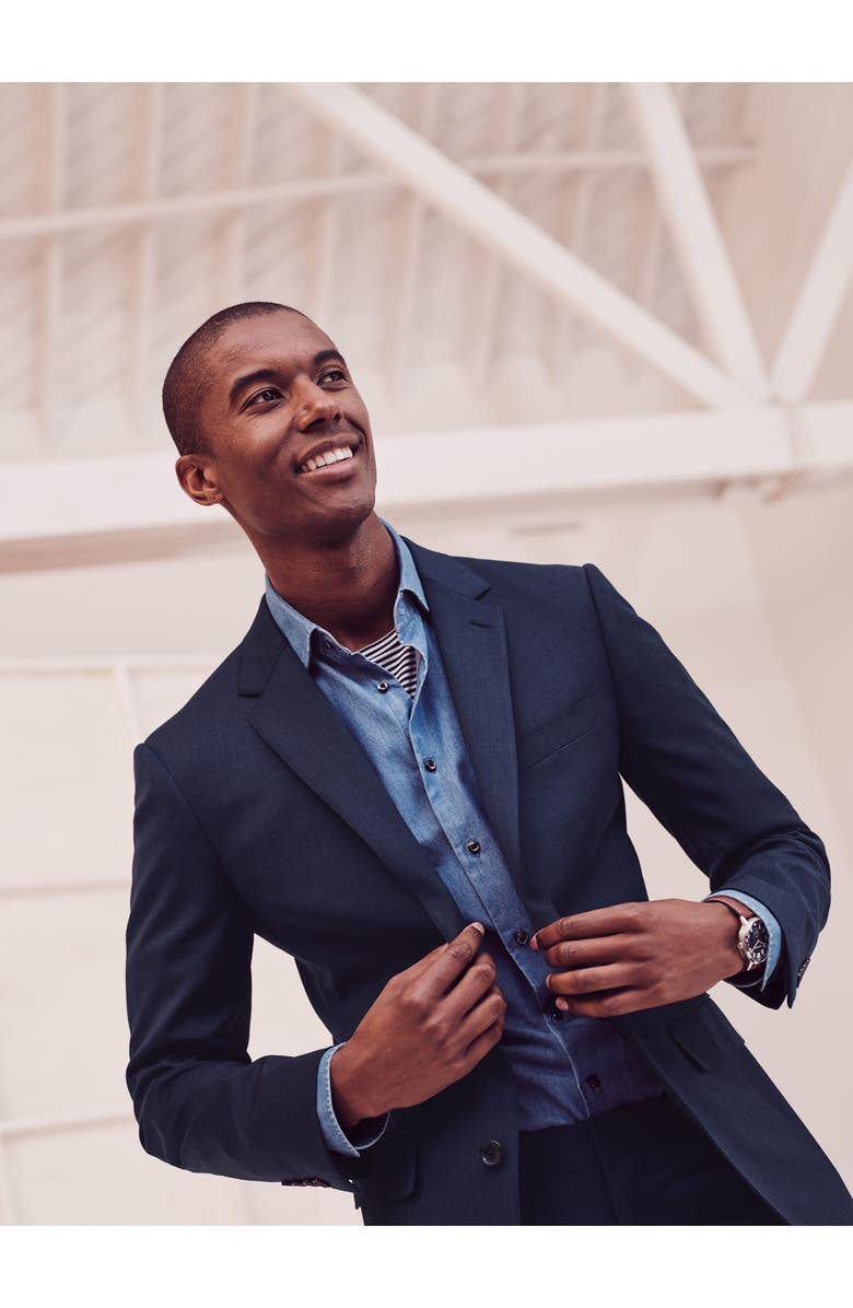 MVMT WATCHES MVMT Chronograph Leather Strap Watch, 40mm, Alternate, color, 