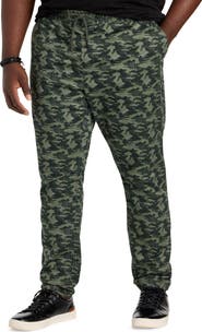 True Nation by DXL Big & Tall Slim-Fit Camo Joggers
