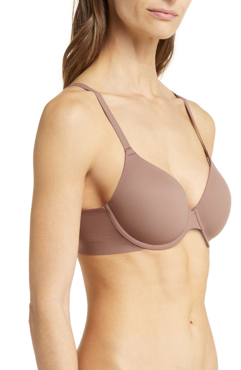 Wacoal Comfort First Underwire T-Shirt Bra, Alternate, color, Deep Taupe
