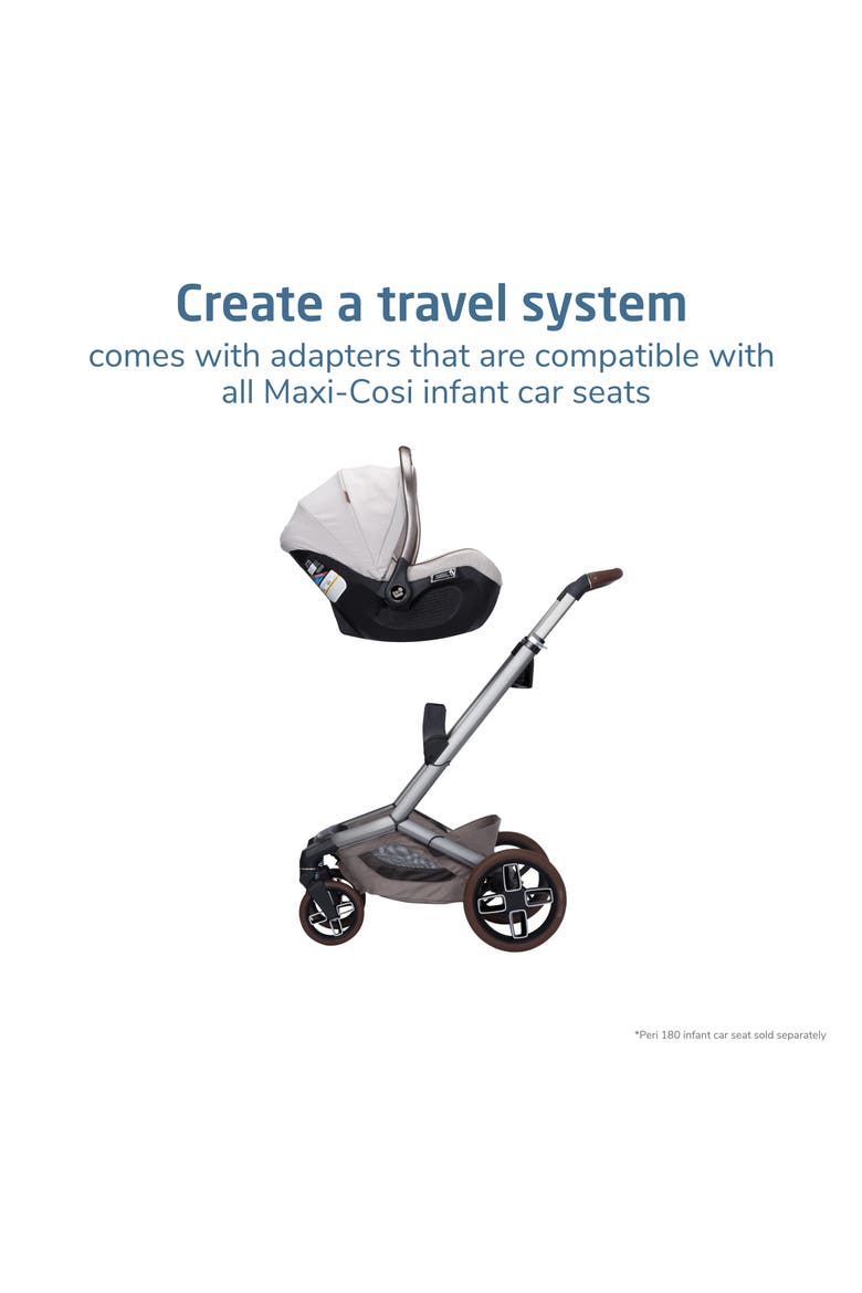 Fame™ Modular Stroller, Alternate, color, TWILLIC TRUFFLE