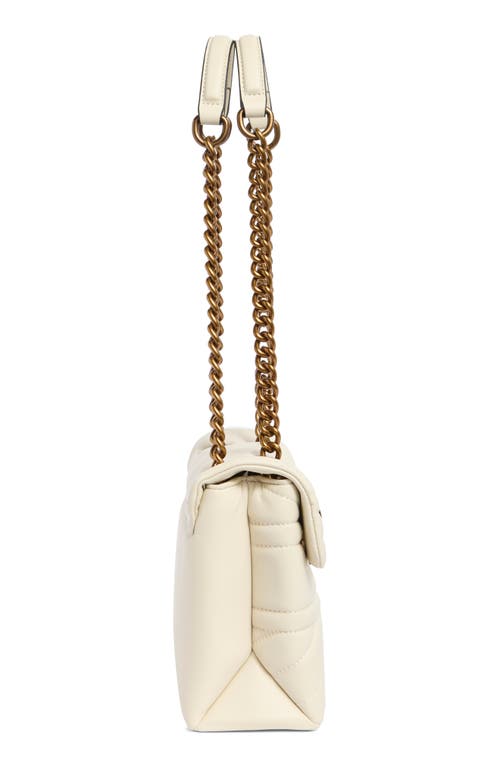 Kurt Geiger London Kensington Quilted Leather Shoulder Bag In Natural