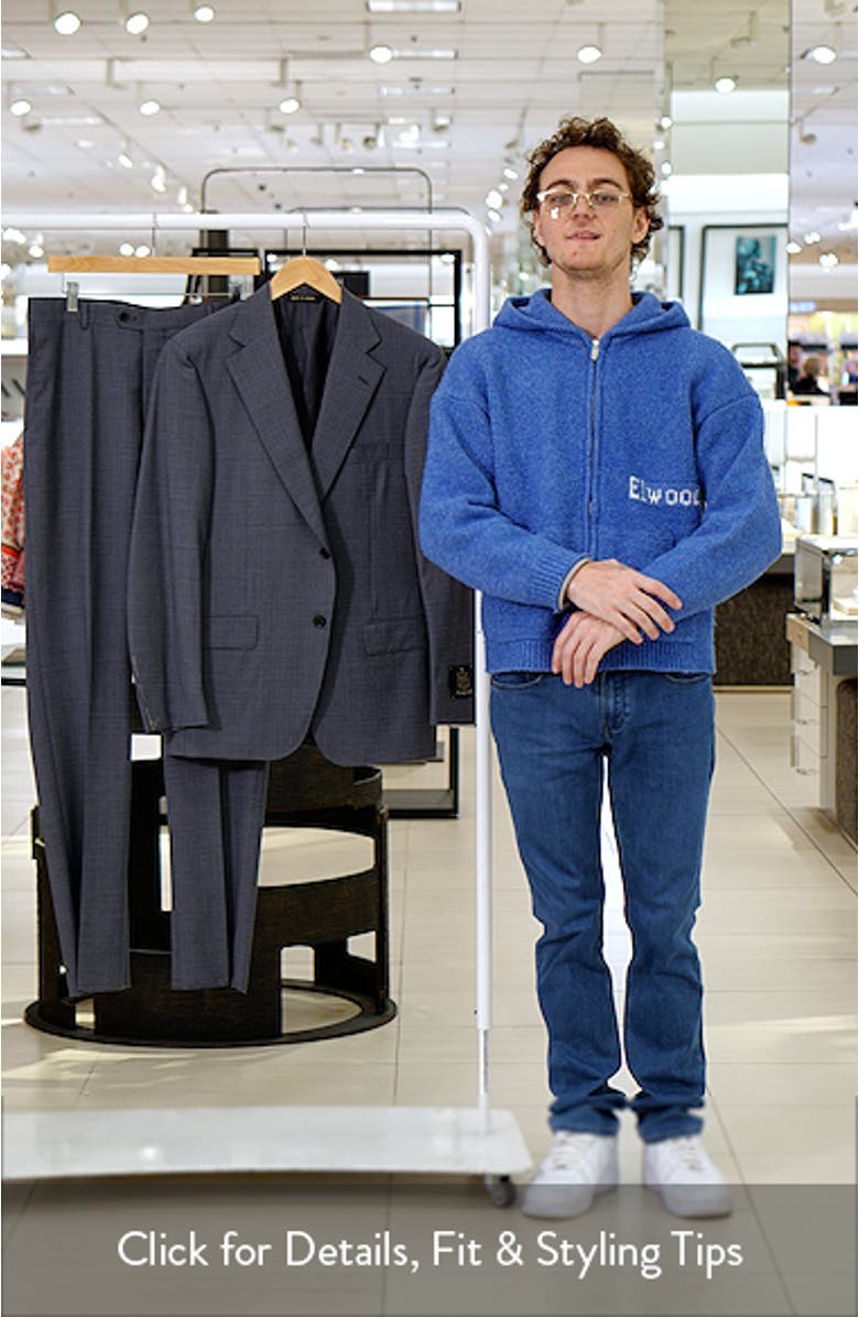 Grey Mélange Wool Suit, sales video thumbnail