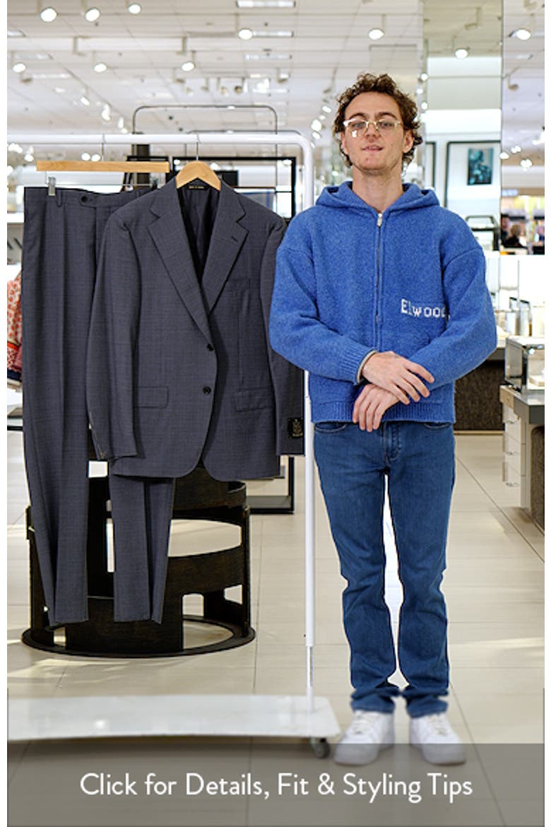 Grey Mélange Wool Suit video