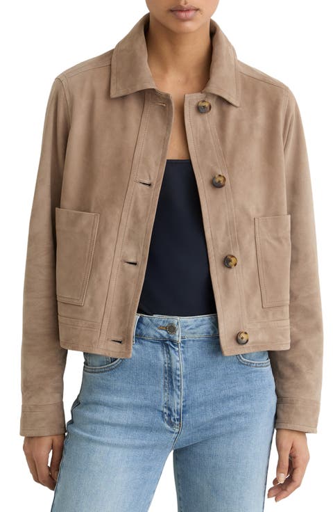 Sonny Suede Crop Jacket