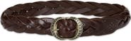 Fortela Woven Leather Studded Belt