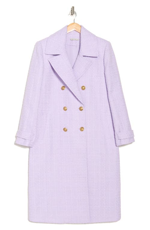 Alice And Olivia Alice + Olivia Nicholas Double Breasted Tweed Coat