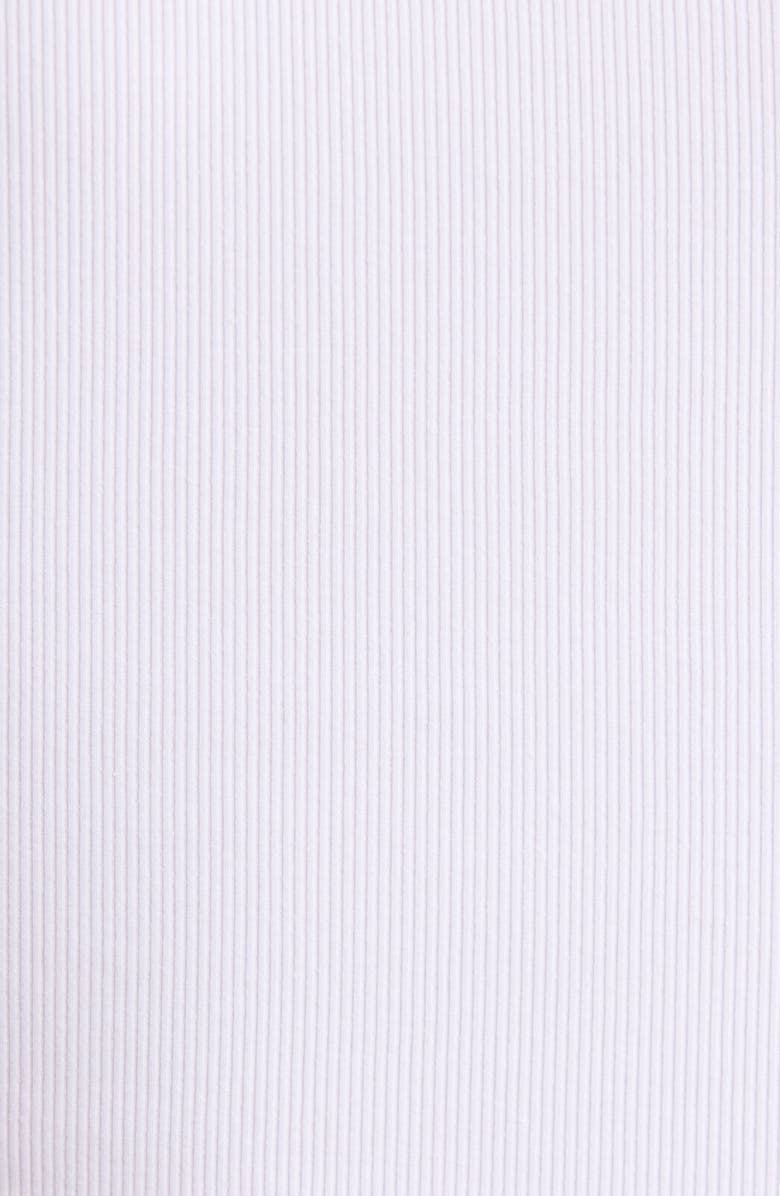 Kulani Kinis Embroidered Crop Stretch Cotton Rib Cover-Up T-Shirt, Alternate, color, Syrupy Sighs