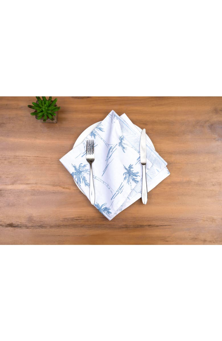 C&F Home Blue Paradise Set of 6 Cloth Napkins, Alternate, color, Blue