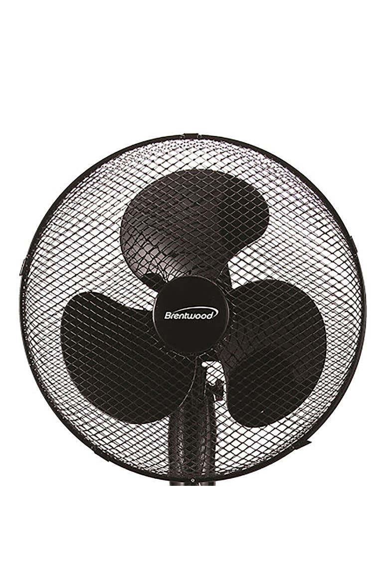 3-Speed 16 inch Oscillating Stand Fan, Alternate, color, Black